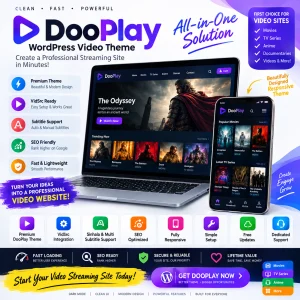 DooPlay WordPress Theme for Movies and TVShows 2.6 Download Easy